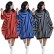 Autumn new independent stand European and American striped loose large size long-sleeved pocket dress