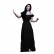 Medieval women's European and American one-shoulder solid color long sexy dress