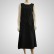 European and American Bohemian solid color stretch ramie sleeveless loose-fitting long dress