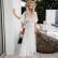 European and American beach blouse, bamboo knotted fabric waist lace anti-sai cardigan, holiday dress women's skirt