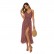 European and American new style long skirt sexy bow knot floral sleeveless suspender dress summer