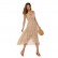 European and American new style long skirt sexy bow knot floral sleeveless suspender dress summer