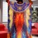 Beach blouse colorful oil painting holiday gown bikini sunscreen shirt dress