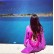 Summer European and American fringed sexy backless chiffon bead sunscreen beach beach dress