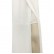 New white V-neck, low-cut, bifurcated hem, cross-strap dress on the back