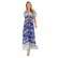 Spring and summer new women's clothing bohemian beach holiday style short-sleeved pleated print dress