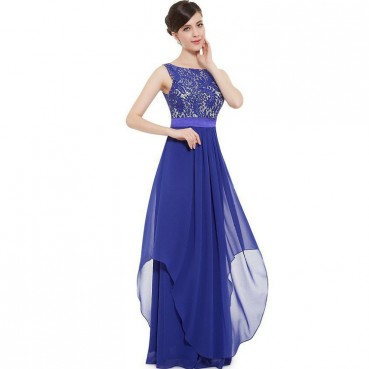 Spot summer new style European and American women's elegant long cocktail dress lace dress 157