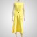 European and American Bohemian solid color stretch ramie sleeveless loose-fitting long dress