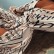 Women's hot-selling letter print sexy dress with waist slit
