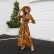 New bohemian beach sunscreen big put on women's long-sleeved dress nightgown skirt