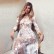 Women's sexy fashion see-through lace long dress party wedding evening dress