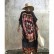 Male Meifeng Beach Bat Sleeve Digital Printed Dress Loose Robe