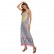 New and new Bohemian V-neck printed sleeveless dress