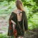 New autumn sexy dress with backpack buttocks hit color women's dress