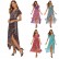 European and American spring and summer dress sexy V-neck bohemian cardigan waist printed female dress