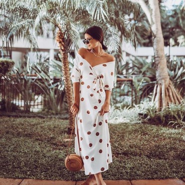 European and American new style women's clothing including character strapless lace dress mid-length skirt MP413