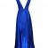 New women's sexy deep V-neck sleeveless backless bow-knot prom evening dress