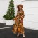 New bohemian beach sunscreen big put on women's long-sleeved dress nightgown skirt