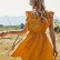 European and American women's solid color stitching high waist dress female spring 2021