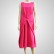 European and American Bohemian solid color stretch ramie sleeveless loose-fitting long dress
