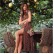 European and American new style V-neck polka dot chiffon dress leisure vacation bohemian split beach long skirt