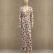 New bohemian rayon printed floral ruffled deep V-neck and large hem long dress 116