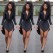 New European and American spring and autumn solid color pile collar long-sleeved irregular dress