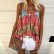 European and American women's summer new style printed loose camisole top