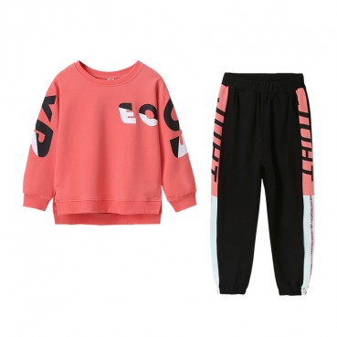 Girls' suits, autumn clothes, new children's western style, net red children's clothes, autumn girls clothes, fashionable two-piece suits