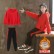 Girls' sports suit spring clothes 2021 new foreign style children's net red fashionable clothes girls big children spring and autumn children's clothes