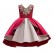 New European and American children's clothing girls vest princess dress Christmas dress skirt New Year performance dress embroidered dress
