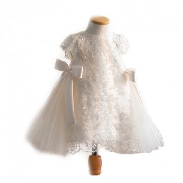 One-year-old dress baby lace dress 1-2 years old birthday dress female princess dress child dress costume summer