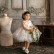 Children dress dress flower girl foreign style wedding dress 2021 new one year old birthday party baby one year old dress