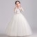 Girls dress 2021 new spring white princess performance birthday singing performance costume stage costume chorus costume