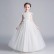 Children's dresses, princess dresses, girls, fluffy gauze, western style, host, little girls, piano costumes, flower girl evening dresses