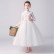 Girls dress 2021 new spring white princess performance birthday singing performance costume stage costume chorus costume