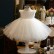 Children's dress dress fashion white sequined princess dress fluffy yarn baby's first birthday host dress