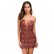 New women's nightclub sequins tube top skirt deep V sexually revealed back mini dress