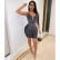 Summer pearl hot drill V-neck sexy tight dress women's factory direct sales