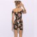 Women's one-shoulder dress 2021 Europe and America word collar shoulder iron elegant package hip sexy slim