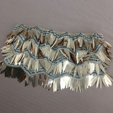 European and American women's 2021 autumn new sexy hanging film tube top sparkle thousand layers fashion sequins (six colors)