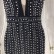 Summer pearl hot drill V-neck sexy tight dress women's factory direct sales