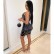 Summer pearl hot drill V-neck sexy tight dress women's factory direct sales