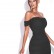 2021 Summer European and American women's new sexy word never wrapped in the skirt