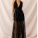 New European beauty women's sexy V collar slings with backflow Suqiao film nightclub women dress