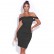 2021 Summer European and American women's new sexy word never wrapped in the skirt