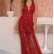 New European beauty women's sexy V collar slings with backflow Suqiao film nightclub women dress