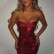 2021 summer women's new European and American party night shop wind pole shoulder shoulder chest fish bone dress