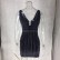 Summer pearl hot drill V-neck sexy tight dress women's factory direct sales