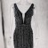 Summer pearl hot drill V-neck sexy tight dress women's factory direct sales